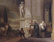The Departure of the prodigal son, Jan Weenix